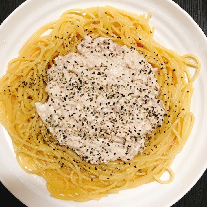 絶品!ツナマヨパスタ 94円